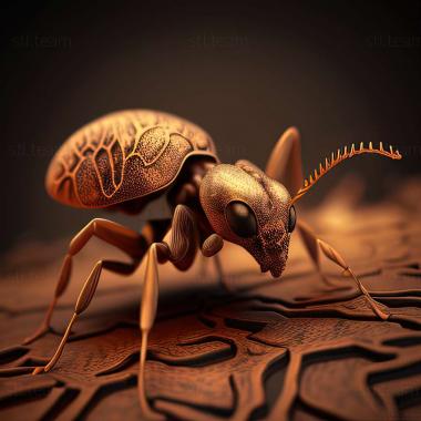 3D модель Pheidole ocypodea (STL)